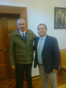 Oswaldo Chacón Rojas participó en la reunión con Efrén Rojas Dávila, Subsecretario de Educación Superior de la SEP.