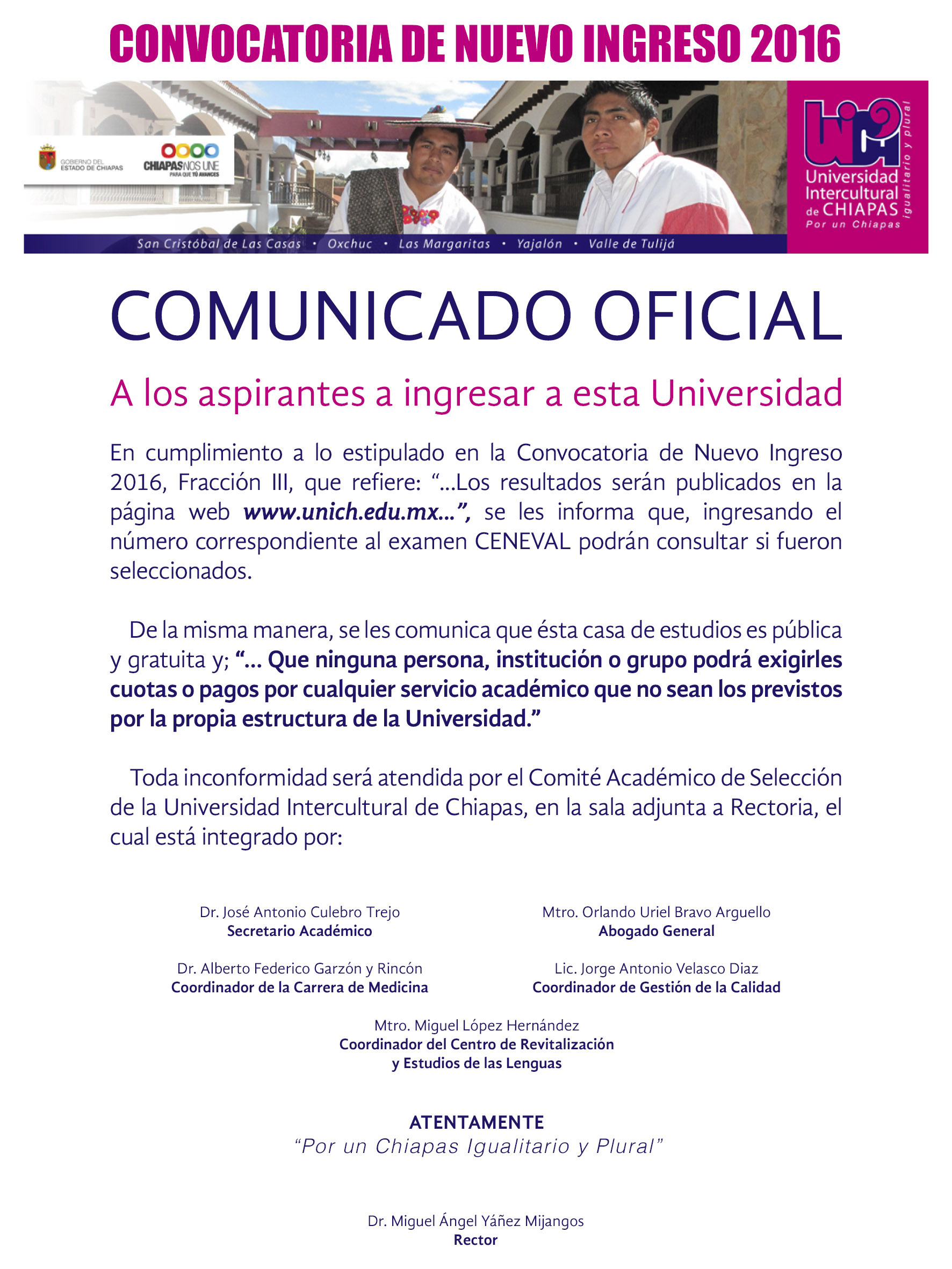 COmunicado Oficial_CONVOCATORIA