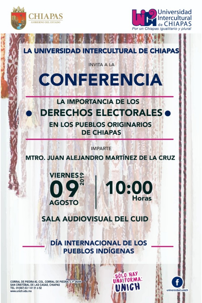 Conferencia Derechos Electorales 