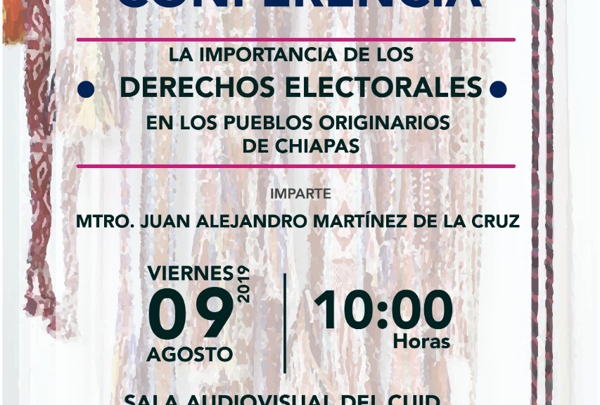 Conferencia Derechos Electorales