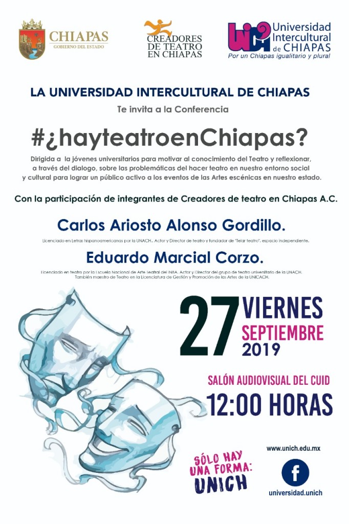 Conferencia ¿hay teatro en Chiapas?