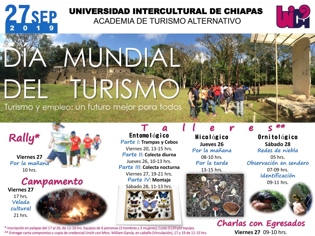 DÍA MUNDIAL DEL TURISMO 2019