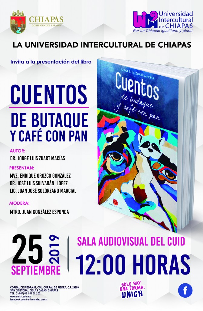 presentación del Libro Cuentos de Butaque y café con pan