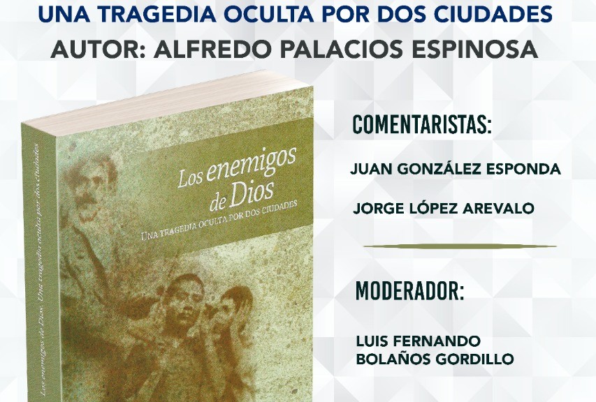 La #UNICH te invita a la presentación del Libro “Los enemigos de Dios”, del Autor Alfredo Palacios Espinosa Fecha: 26 de Febrero Lugar: Sala de Bellas Artes 6 de la tarde